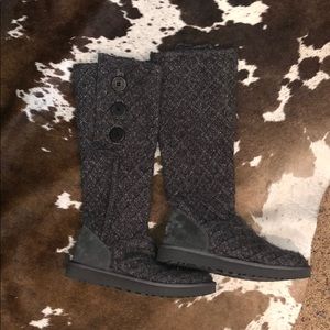 Ugg Classic Cardy charcoal gray